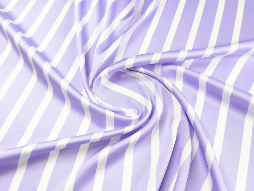 Шовк Армані смужка 30 мм, лаванда - фото 1 - інтернет-магазин tkani-atlas.com.ua