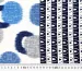 Трикотаж масло двухсторонний купон 16.5см, синий на молочном - фото 4 - интернет-магазин tkani-atlas.com.ua