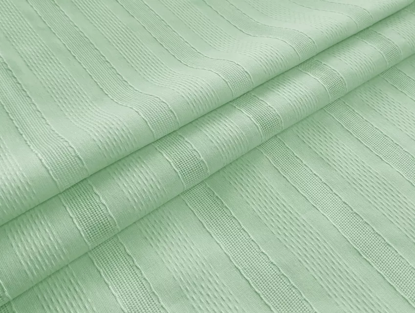 Коттон прошва полоска 50мм, бледно-оливковый - фото 1 - интернет-магазин tkani-atlas.com.ua