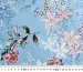 Шелк Армани цветочное плетение, голубой - фото 5 - интернет-магазин tkani-atlas.com.ua