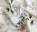 Шелк Армани цветочное плетение, бежевый - фото 4 - интернет-магазин tkani-atlas.com.ua