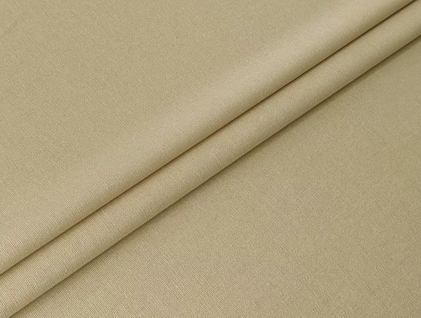 Лен смесовый, кремовый - фото 1 - интернет-магазин tkani-atlas.com.ua