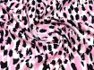 Шифон софт Грейс пятнистый, розовый - интернет-магазин tkani-atlas.com.ua