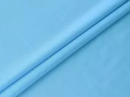 Поплин рубашечный стрейчевый, светло-голубой - интернет-магазин tkani-atlas.com.ua