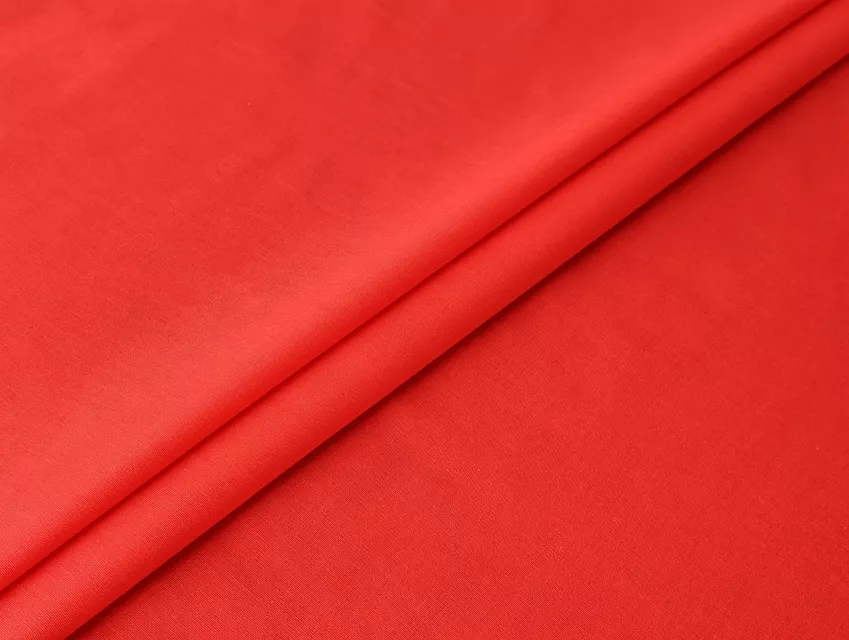 Поплин рубашечный стрейчевый, оранжевый - фото 1 - интернет-магазин tkani-atlas.com.ua