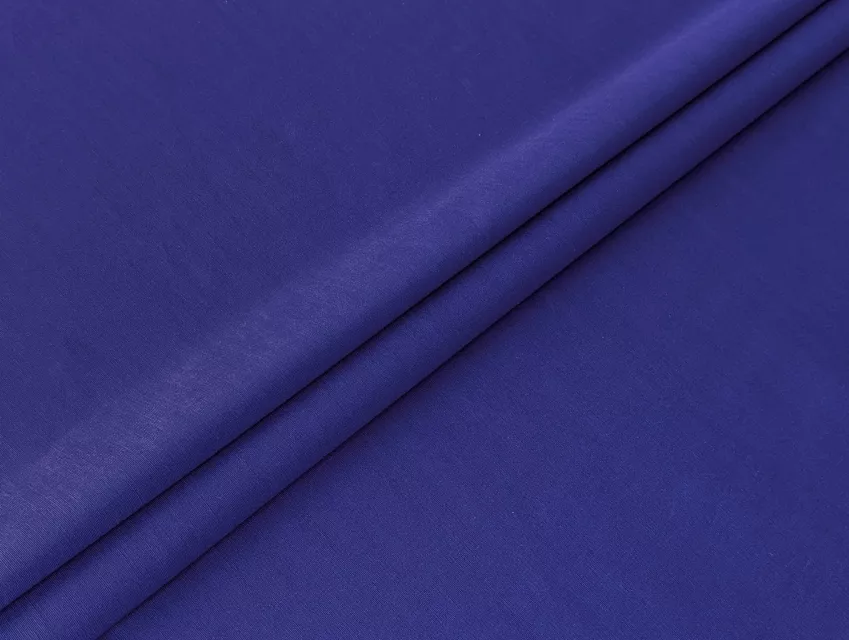 Поплін сорочковий стрейчевий, волошковий - фото 1 - інтернет-магазин tkani-atlas.com.ua