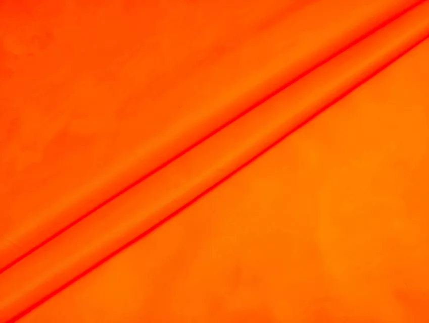 Плащевка Лаке, оранжевый неоновый - фото 1 - интернет-магазин tkani-atlas.com.ua