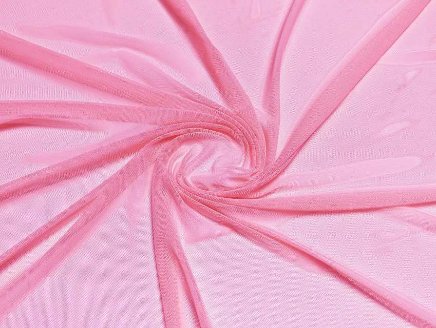Сетка стрейч, розовый зефир - фото 1 - интернет-магазин tkani-atlas.com.ua