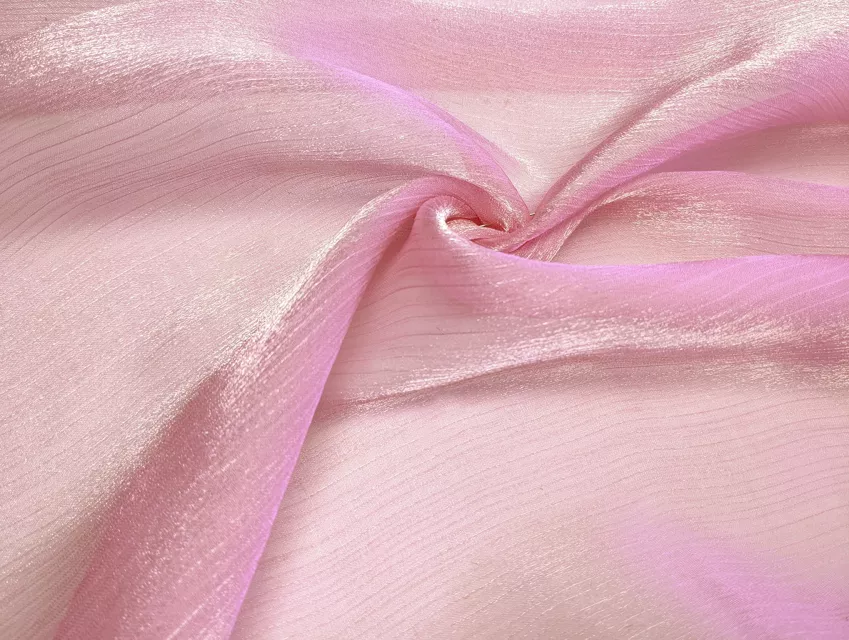 Органза креш, суха троянда - фото 1 - інтернет-магазин tkani-atlas.com.ua