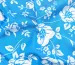 Джинс тенсел цветочное плетение, голубая лазурь - фото 2 - интернет-магазин tkani-atlas.com.ua