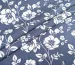Джинс тенсел цветочное плетение, синий джинсовый - фото 1 - интернет-магазин tkani-atlas.com.ua