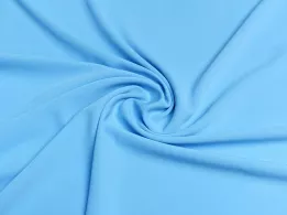 Костюмка шелковистая уценка (текстильный брак), голубой - интернет-магазин tkani-atlas.com.ua