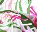 Штапель шелковистый пальмовые листья, розовый - фото 2 - интернет-магазин tkani-atlas.com.ua