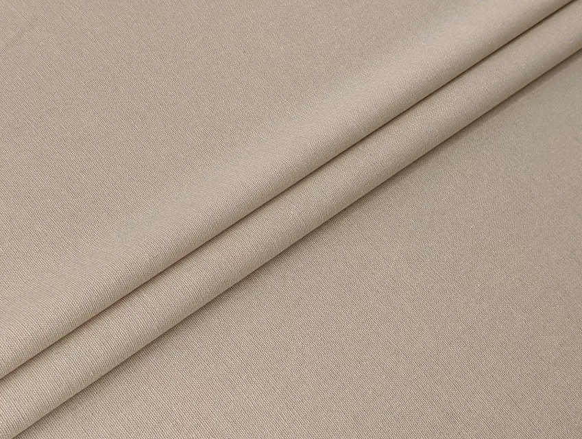 Лен смесовый, бежево-персиковый - фото 1 - интернет-магазин tkani-atlas.com.ua