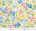 Шелк Армани цветочная акварель, желто-голубой - фото 4 - интернет-магазин tkani-atlas.com.ua