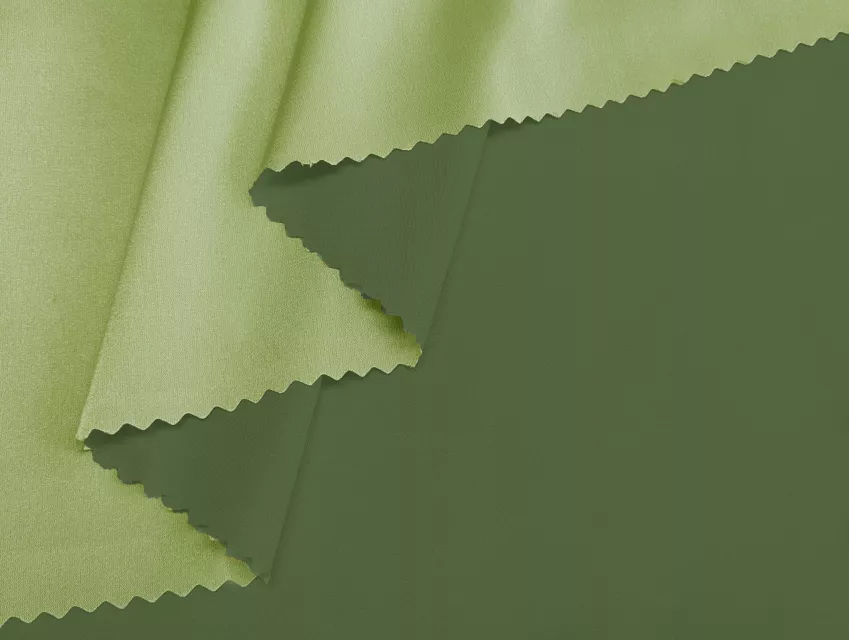 Шовк Армані двоколірний, олива з хакі - фото 1 - інтернет-магазин tkani-atlas.com.ua