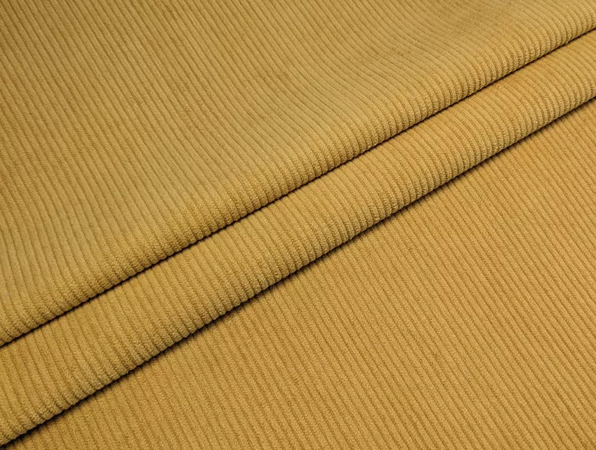 Вельвет стрейч, гірчиця - фото 1 - інтернет-магазин tkani-atlas.com.ua