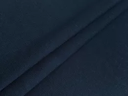 Льон однотонний уцінка (текстильний недолік), синій - інтернет-магазин tkani-atlas.com.ua