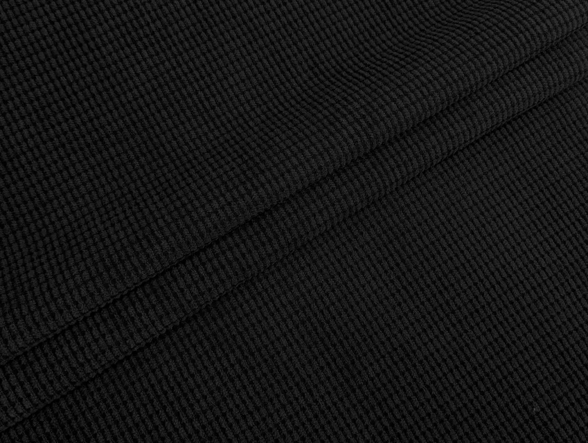 Вельвет стільники, чорний - фото 1 - інтернет-магазин tkani-atlas.com.ua