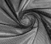 Сетка блеск ячейки 1,5 мм, серебро на черном - фото 1 - интернет-магазин tkani-atlas.com.ua