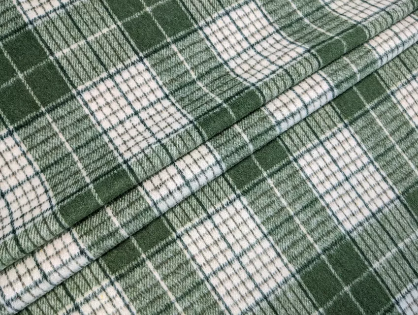 Костюмка Шенон клітинка, хакі - фото 1 - інтернет-магазин tkani-atlas.com.ua