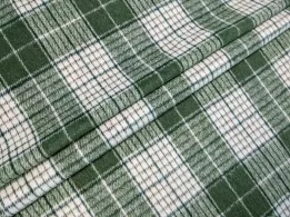 Костюмка Шенон клітинка, хакі - інтернет-магазин tkani-atlas.com.ua