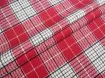 Костюмка Шенон клітинка, червоний - інтернет-магазин tkani-atlas.com.ua