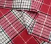 Костюмка Шенон клітинка, червоний - фото 3 - інтернет-магазин tkani-atlas.com.ua