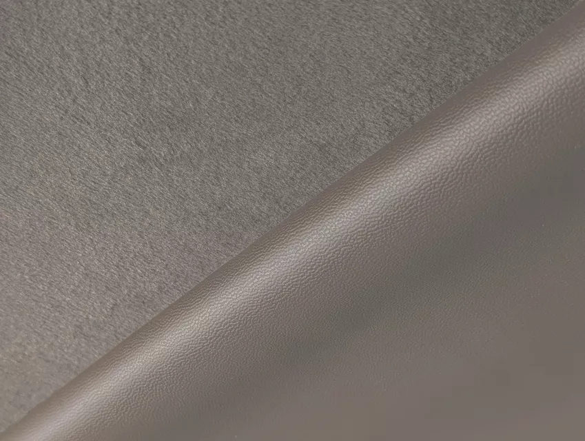 Шкіра стрейч на хутрі, какао з молоком - фото 1 - інтернет-магазин tkani-atlas.com.ua