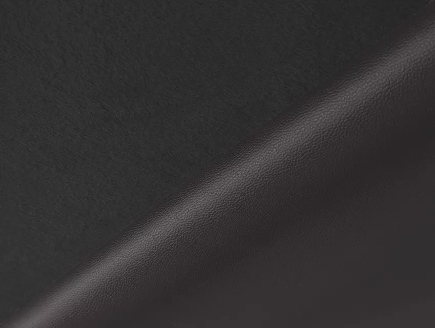 Кожа стрейч на меху, темно-коричневый - фото 1 - интернет-магазин tkani-atlas.com.ua