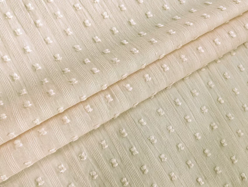 Котон прошва смужка 20 мм, бежевий - фото 1 - інтернет-магазин tkani-atlas.com.ua