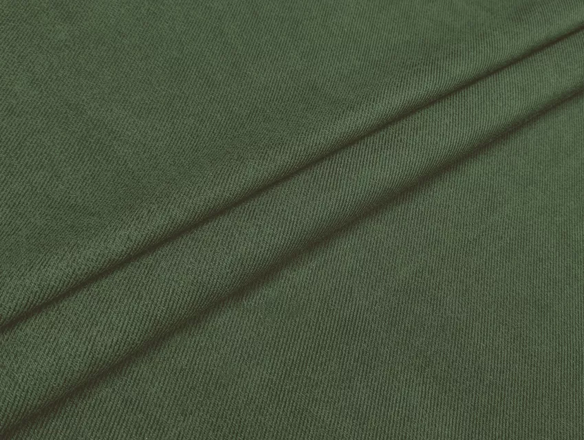 Замша діагональ, хакі - фото 1 - інтернет-магазин tkani-atlas.com.ua