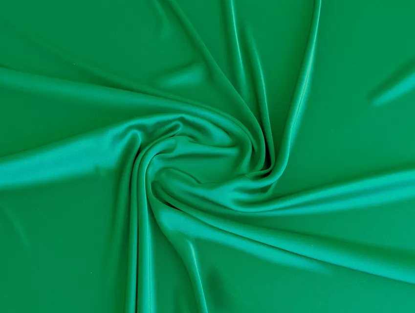 Шелк сатин, яркий зеленый - фото 1 - интернет-магазин tkani-atlas.com.ua