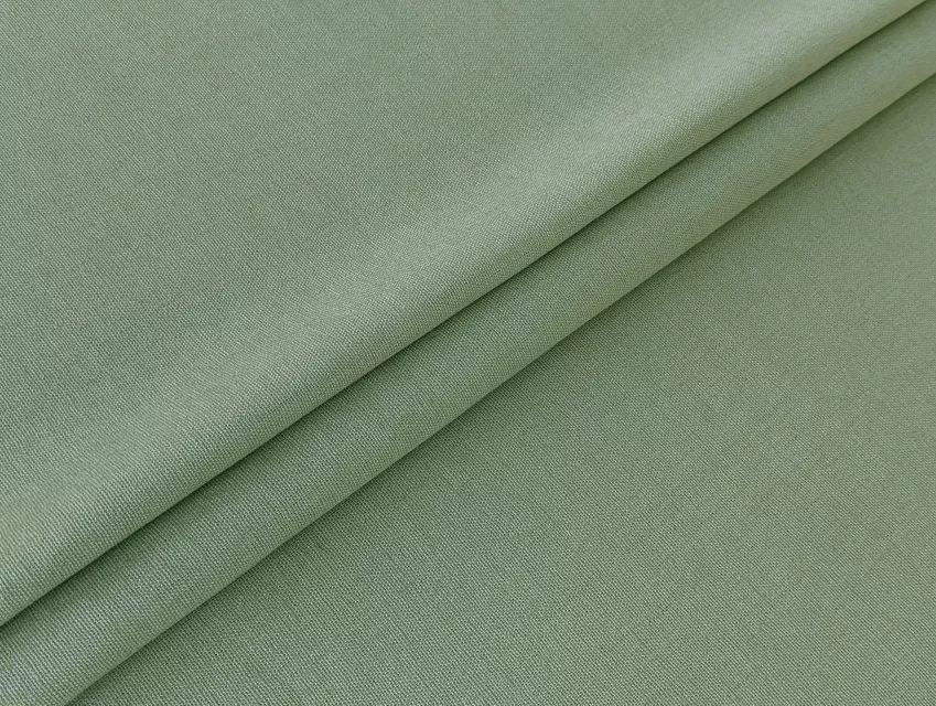 Лен вискоза 55/45, олива (отрез 2 м) - фото 1 - интернет-магазин tkani-atlas.com.ua