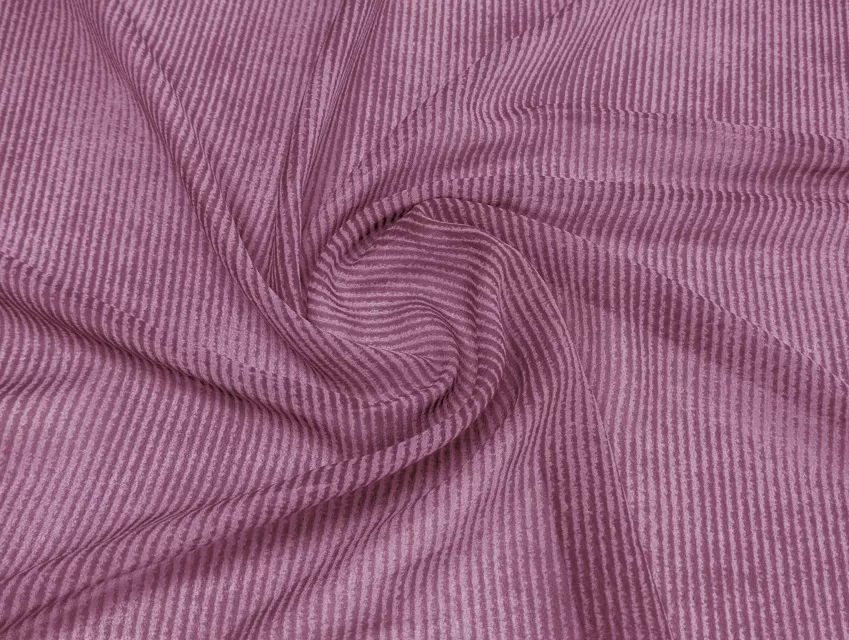 Шифон смужка 2 мм, баклажан - фото 1 - інтернет-магазин tkani-atlas.com.ua