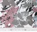 Шифон цветочная акварель, фрезовый с серым - фото 3 - интернет-магазин tkani-atlas.com.ua