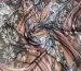 Шифон хвилясте плетіння, коричневий - фото 1 - інтернет-магазин tkani-atlas.com.ua