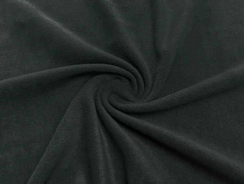 Флис однотонный, графит (отрез 1,4 м) - фото 1 - интернет-магазин tkani-atlas.com.ua
