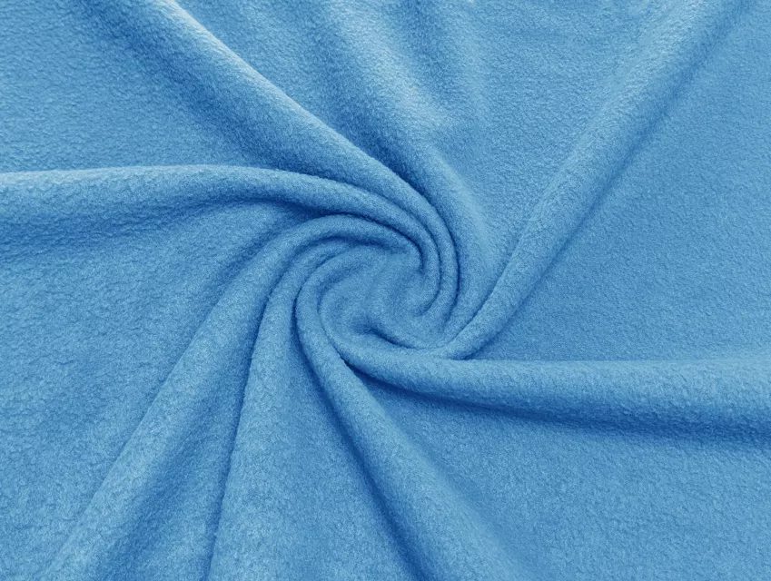 Фліс однотонний, блакитний - фото 1 - інтернет-магазин tkani-atlas.com.ua