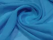 Шифон однотонний, блакитний (відріз 2,3 м) - інтернет-магазин tkani-atlas.com.ua