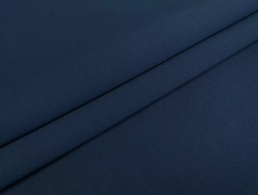 Трикотаж Алекс крапка, темно-синій - фото 1 - інтернет-магазин tkani-atlas.com.ua