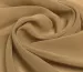 Шифон однотонний, бежевий с коричневим відтінком - фото 2 - інтернет-магазин tkani-atlas.com.ua