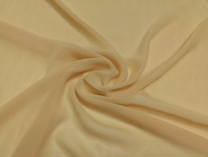 Шифон однотонний, тілесний - фото 1 - інтернет-магазин tkani-atlas.com.ua