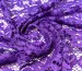 Гипюр стрейчевый цветочная сказка, фиолетовый - фото 3 - интернет-магазин tkani-atlas.com.ua
