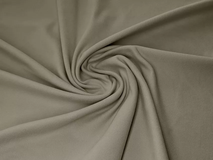 Трикотаж Пума флісовий, темно-бежевий - фото 1 - інтернет-магазин tkani-atlas.com.ua