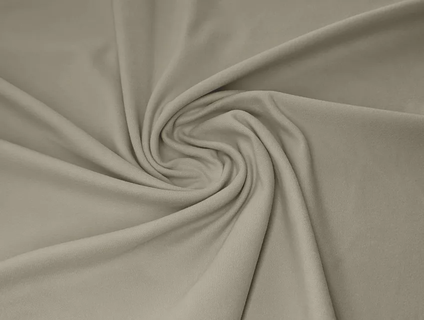 Трикотаж Пума флісовий, бежевий - фото 1 - інтернет-магазин tkani-atlas.com.ua