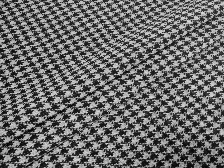 Трикотаж віскозний діагональ, сірий з чорним - фото 1 - інтернет-магазин tkani-atlas.com.ua