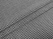 Трикотаж вискозный гусиная лапка 5 мм, серый с черным - интернет-магазин tkani-atlas.com.ua