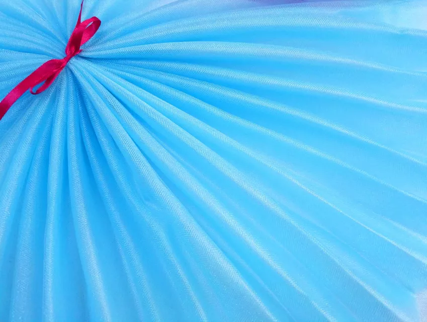 Фатин, аквамарин - фото 1 - інтернет-магазин tkani-atlas.com.ua