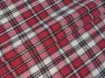 Костюмка Шенон клітина 110 мм, червоний - інтернет-магазин tkani-atlas.com.ua